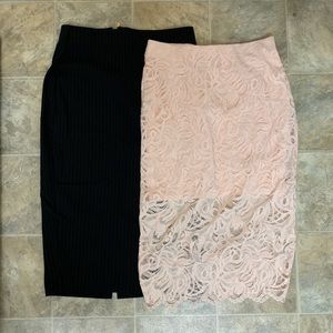 ❌SOLD❌ 2 NWT H&M Skirts